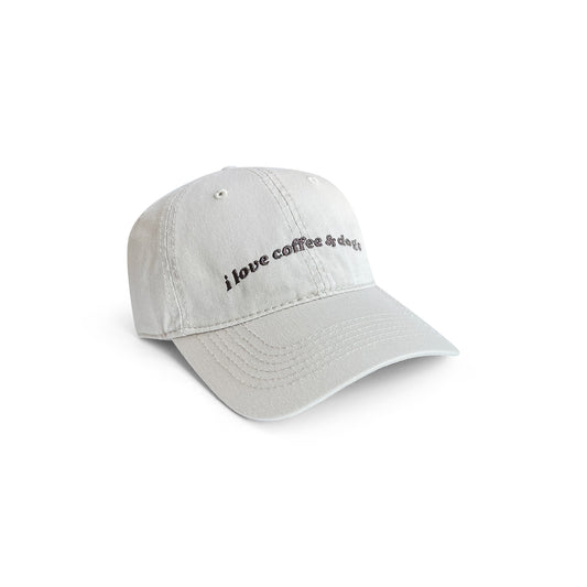 I love coffee & dogs Hat